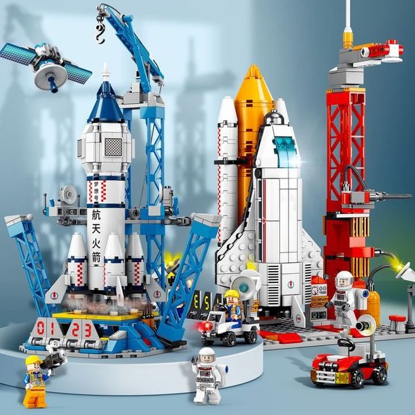  Túi Lego lắp ráp tên lửa không gian 458 chi tiết 