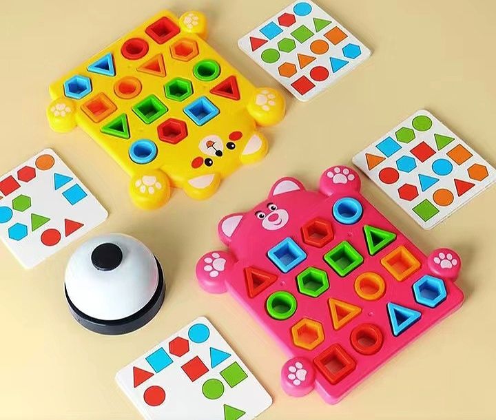  Hộp đồ chơi tương tác hình khối Geometry Pairing 
