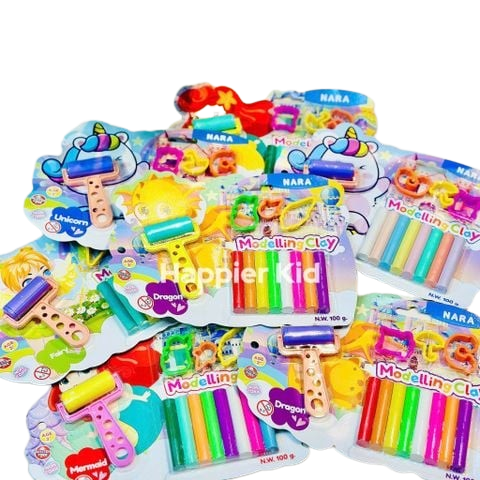 Đất nặn Nara Fairy hoạt hình 8 màu + khuôn + Cây lăn 