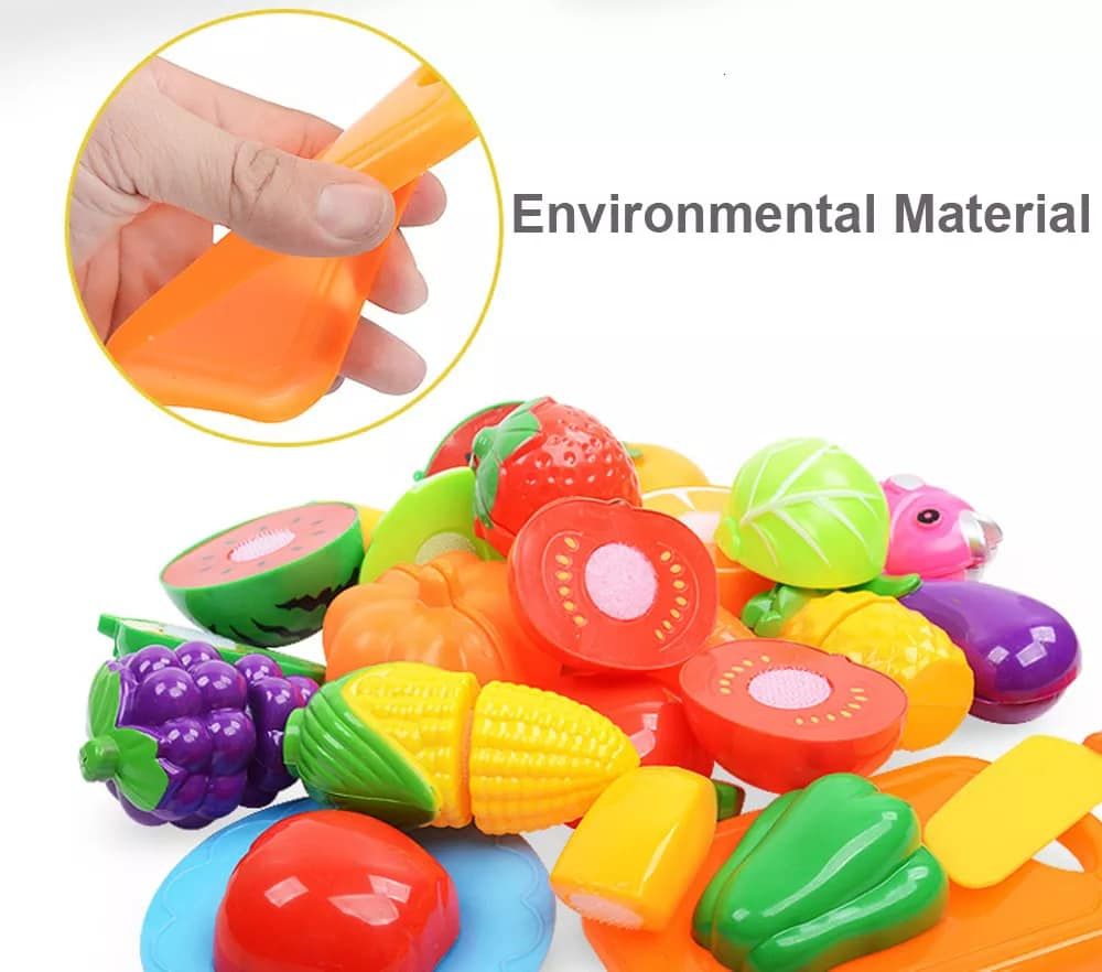  Đồ Chơi Cắt Rau Củ Quả 43 Chi Tiết – Bé Tập Làm Bếp 