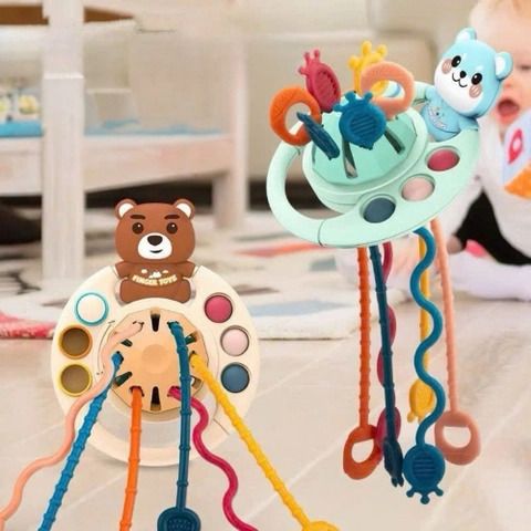  Đồ chơi rút dây thông minh cho bé từ 6 tháng FINGER TOYS 