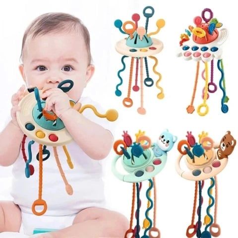  Đồ chơi rút dây thông minh cho bé từ 6 tháng FINGER TOYS 