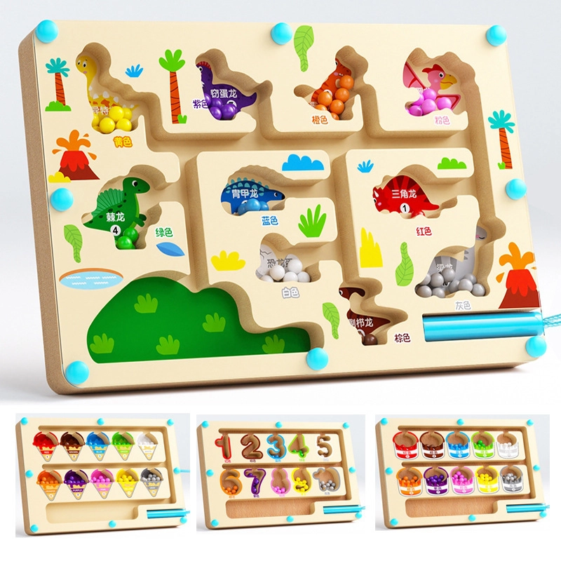  Trò chơi Mê cung từ tính magnetic color classification game 