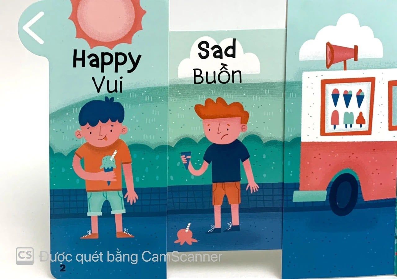  Sách Tương Tác SLIDE 'N' SEE Cùng Kéo Và Nhìn Opposites 