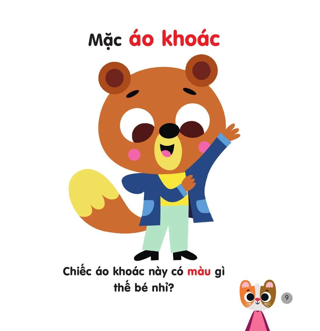  200 Từ Vựng Mẹ Cùng Con Học Nói - Những Việc Bé Làm 