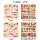  Sudoku gỗ 9 ô, thử thách trí nhớ, Board Game 