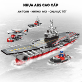  Túi Lego lắp ráp tàu chiến 562 chi tiết  8in1 