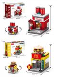  Hộp Đồ Chơi LEGO Lắp Ráp Mô Hình Cửa Hàng 115 Mảnh 