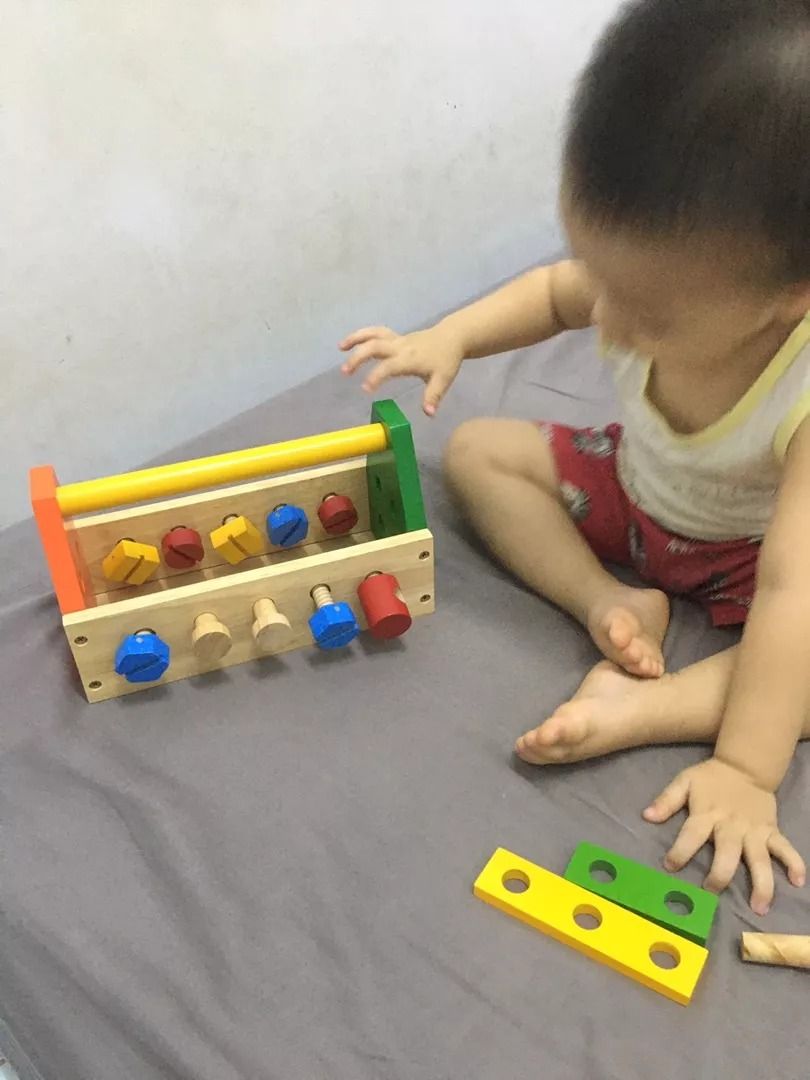  Đồ chơi gỗ tư duy cao cấp Đồ nghề sửa chữa Winwintoys 