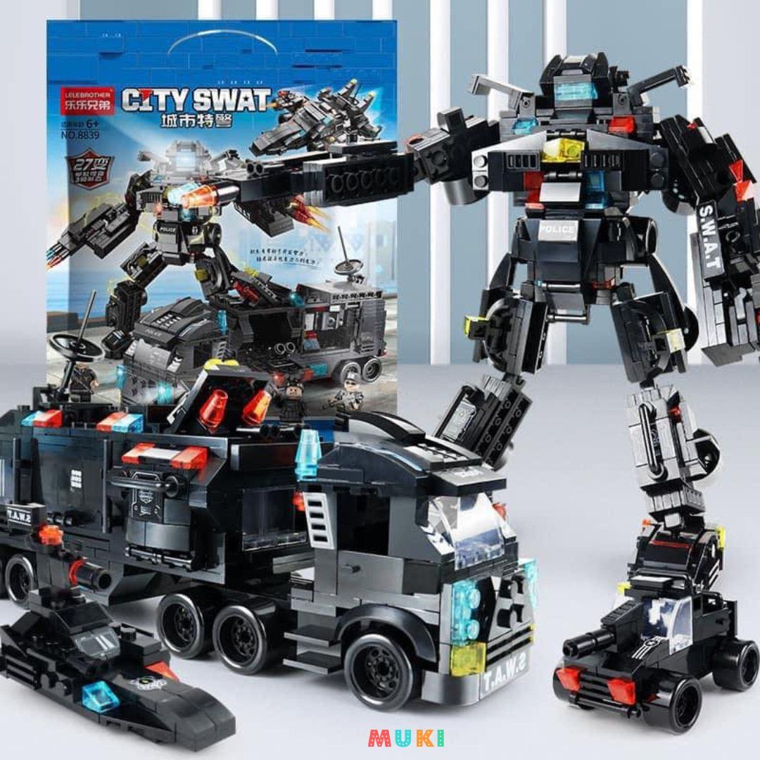  Lego lắp ráp đặc nhiệm   cực đỉnh hơn 445 chi tiết 