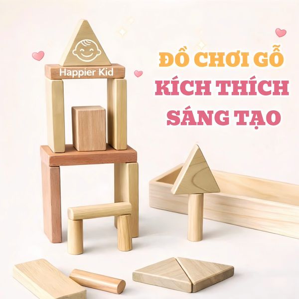  Đồ chơi gỗ sáng tạo 