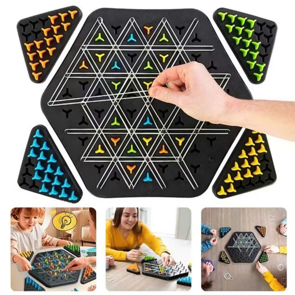  Hộp cờ dây size đại Rubber band Geometry Chess 