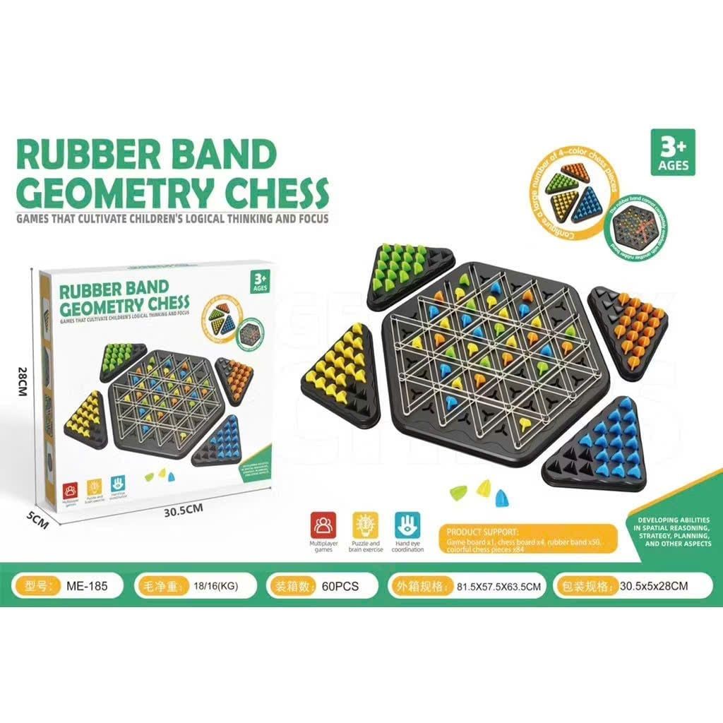  Hộp cờ dây size đại Rubber band Geometry Chess 