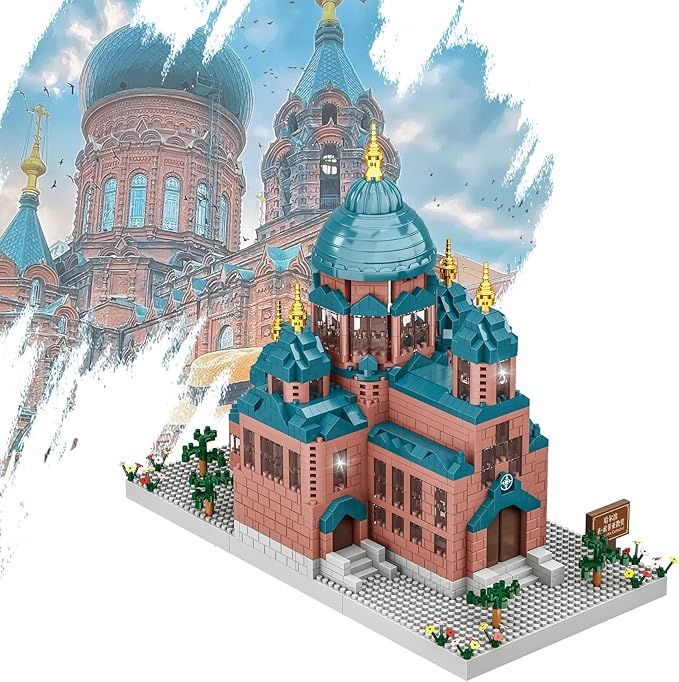  Lắp ráp lego tòa lâu đài 