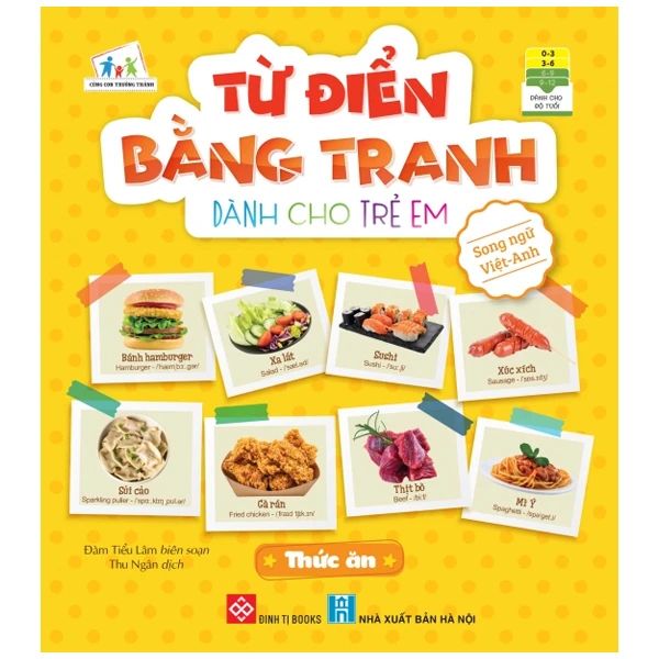  Từ Điển Bằng Tranh Dành Cho Trẻ Em - Thức Ăn 