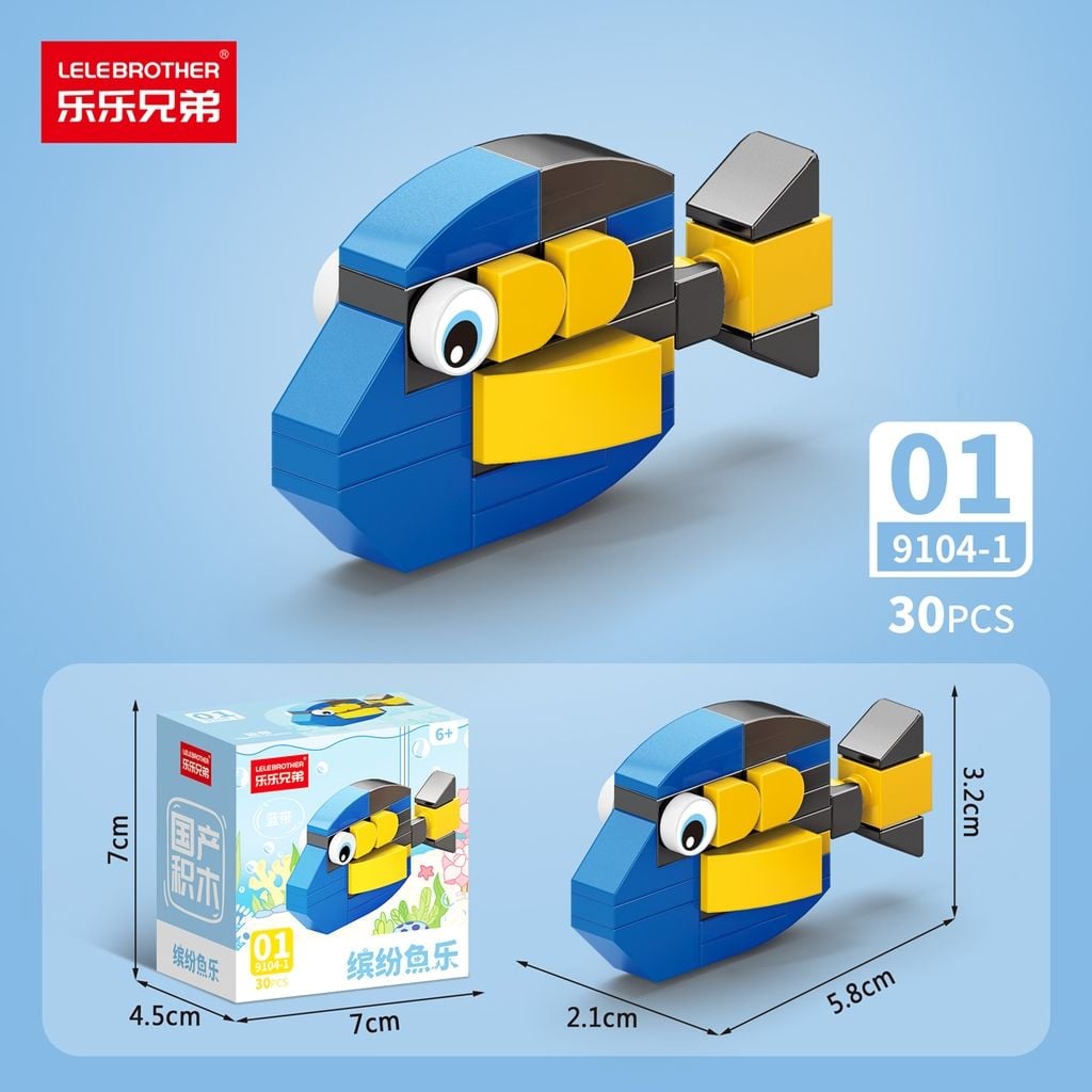  Set lego chủ đề cá biển đại dương 