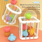  Khối tương tác luồn hình đa năng Montessori cho bé 1+ 