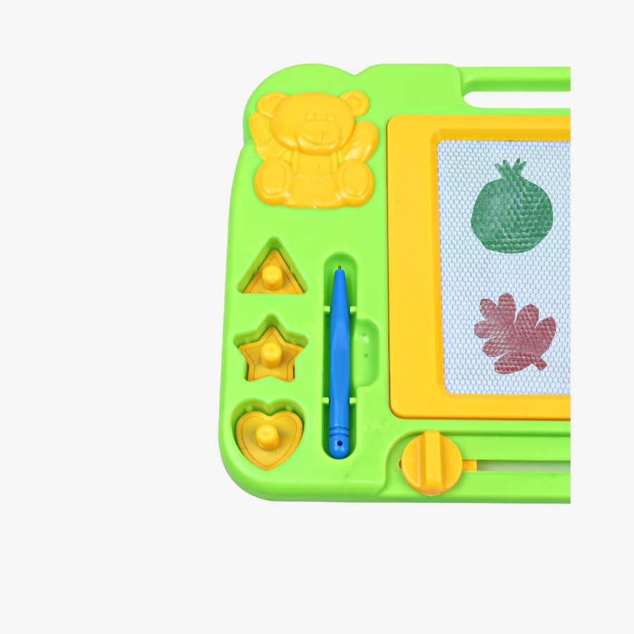  Bảng Tự Xóa Nam Châm 33cm x 24cm Hoàng Thu HT7897 Luyện chữ 