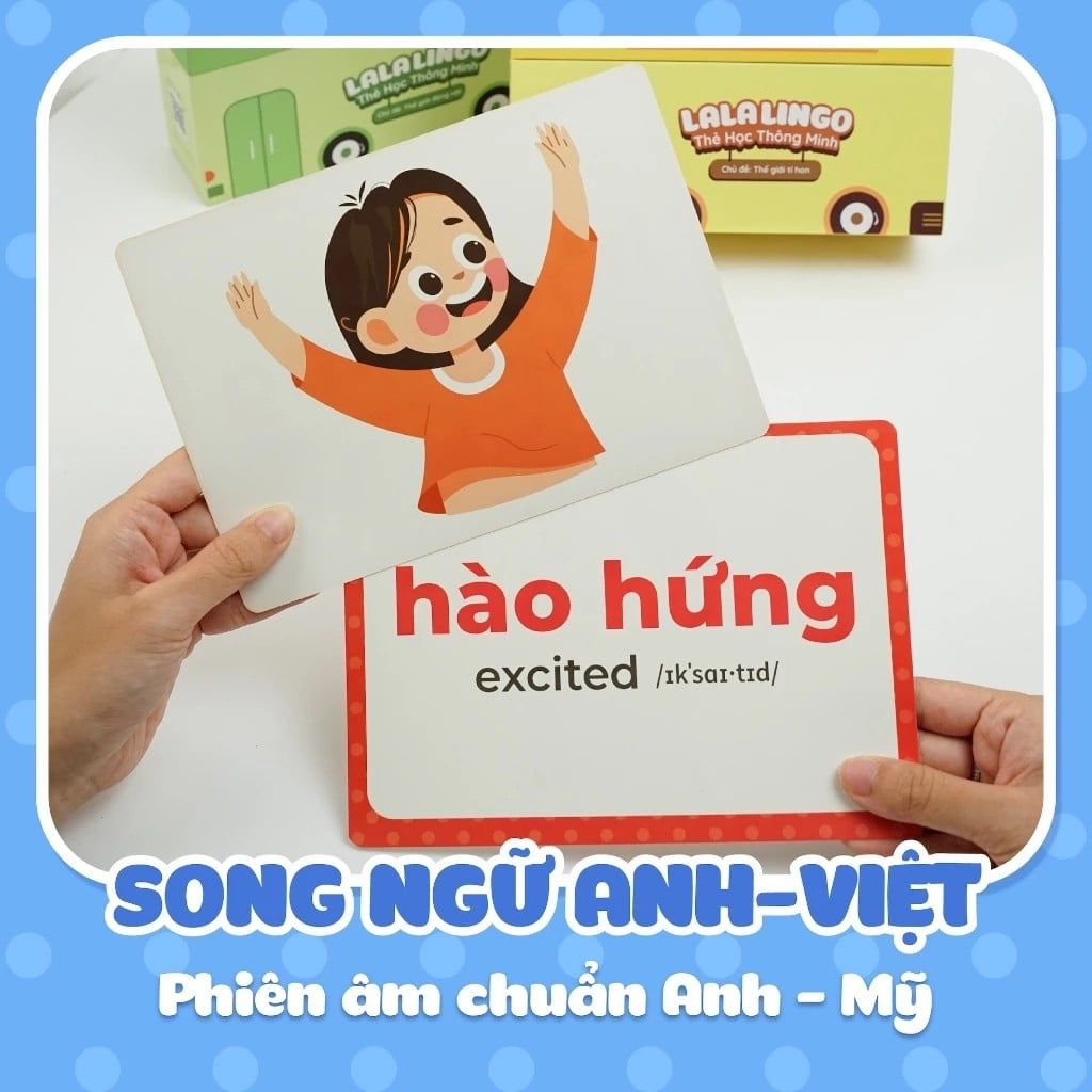  Thẻ Học Thông Minh - Lalalingo Lalalababy. 