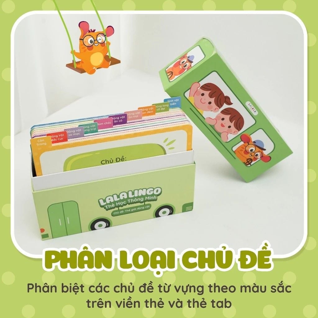  Thẻ Học Thông Minh - Lalalingo Lalalababy. 