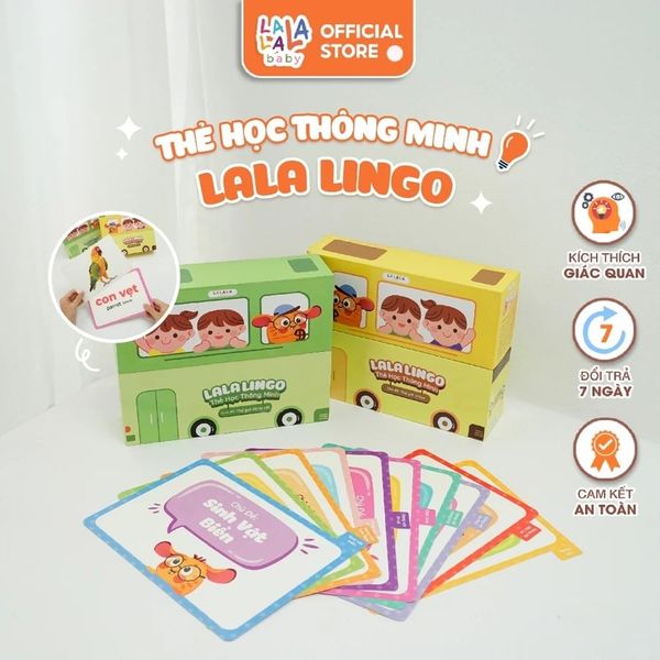  Thẻ Học Thông Minh - Lalalingo Lalalababy. 