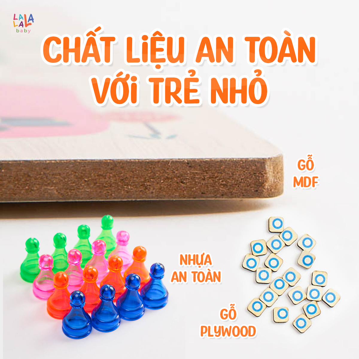  Bộ Cờ Lala Boardgame 2 in 1 