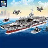  Túi Lego lắp ráp tàu chiến 562 chi tiết  8in1 