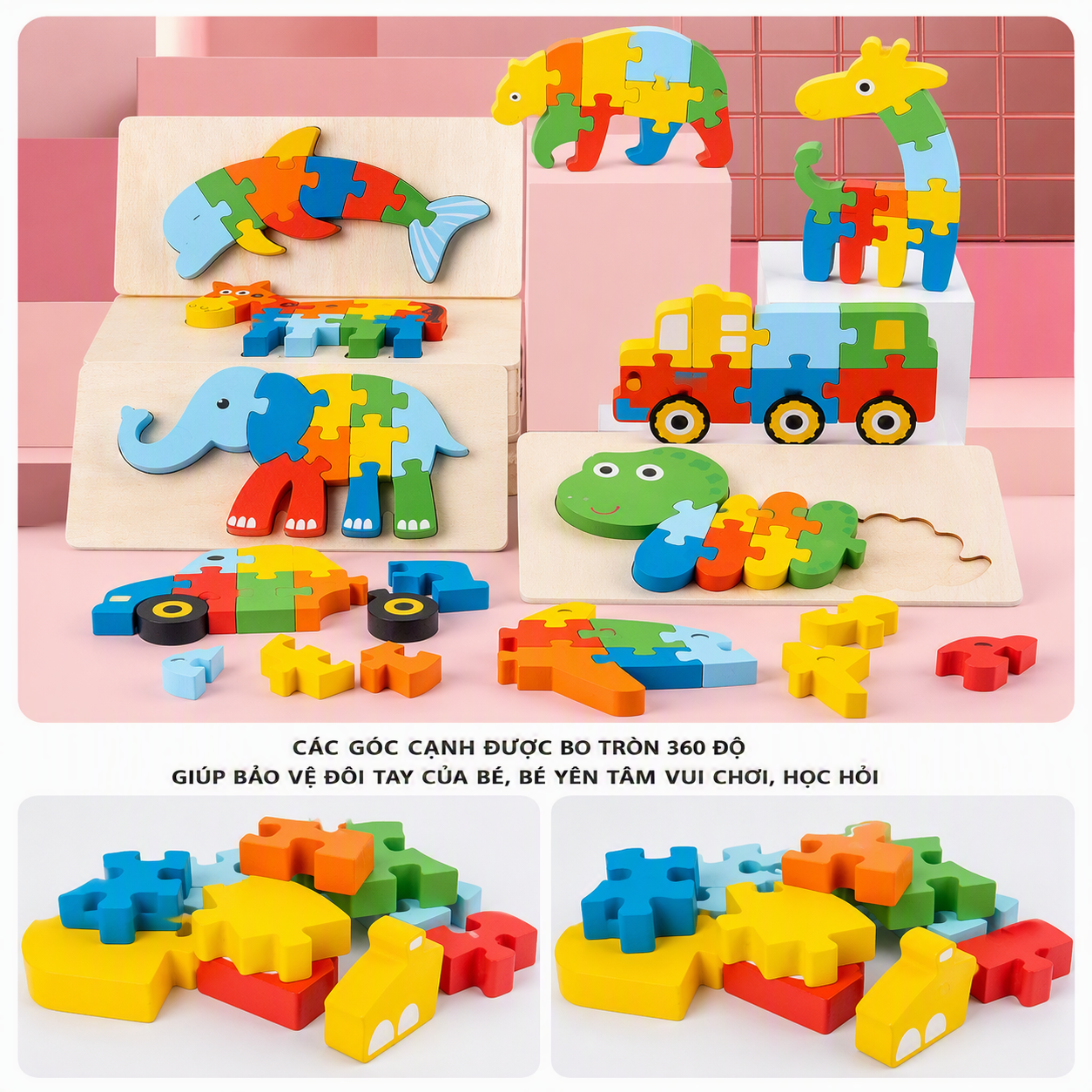  Ghép Hình Phương tiện giao thông Theo Số - Phát Triển Tư Duy Logic Cho Bé 
