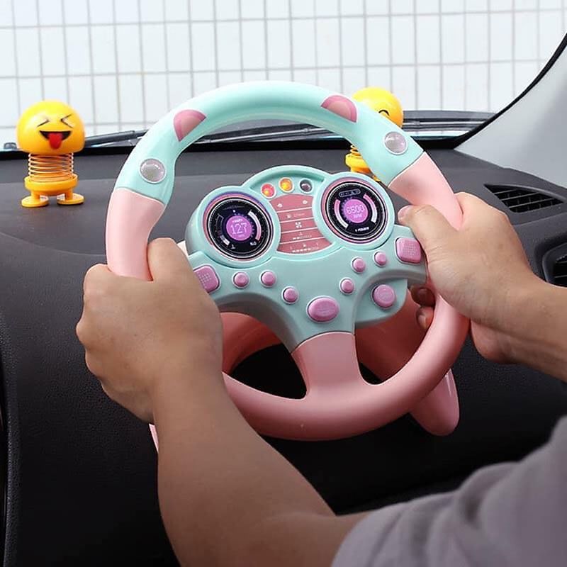  Đồ chơi vô lăng bé giả vờ lái xe có âm thanh 