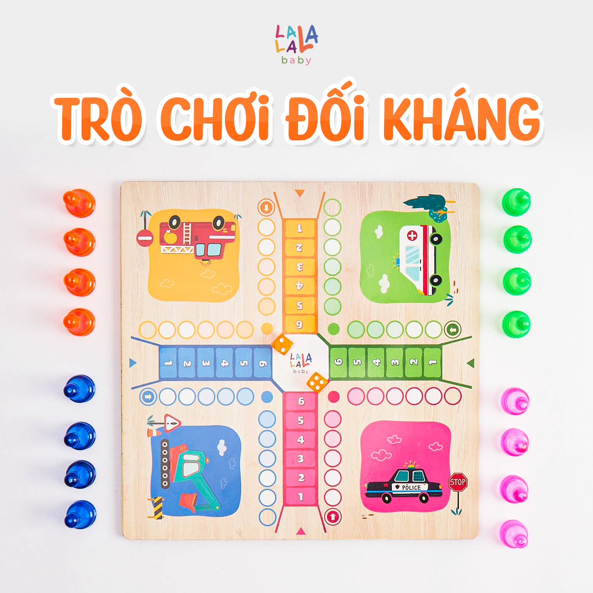  Bộ Cờ Lala Boardgame 2 in 1 