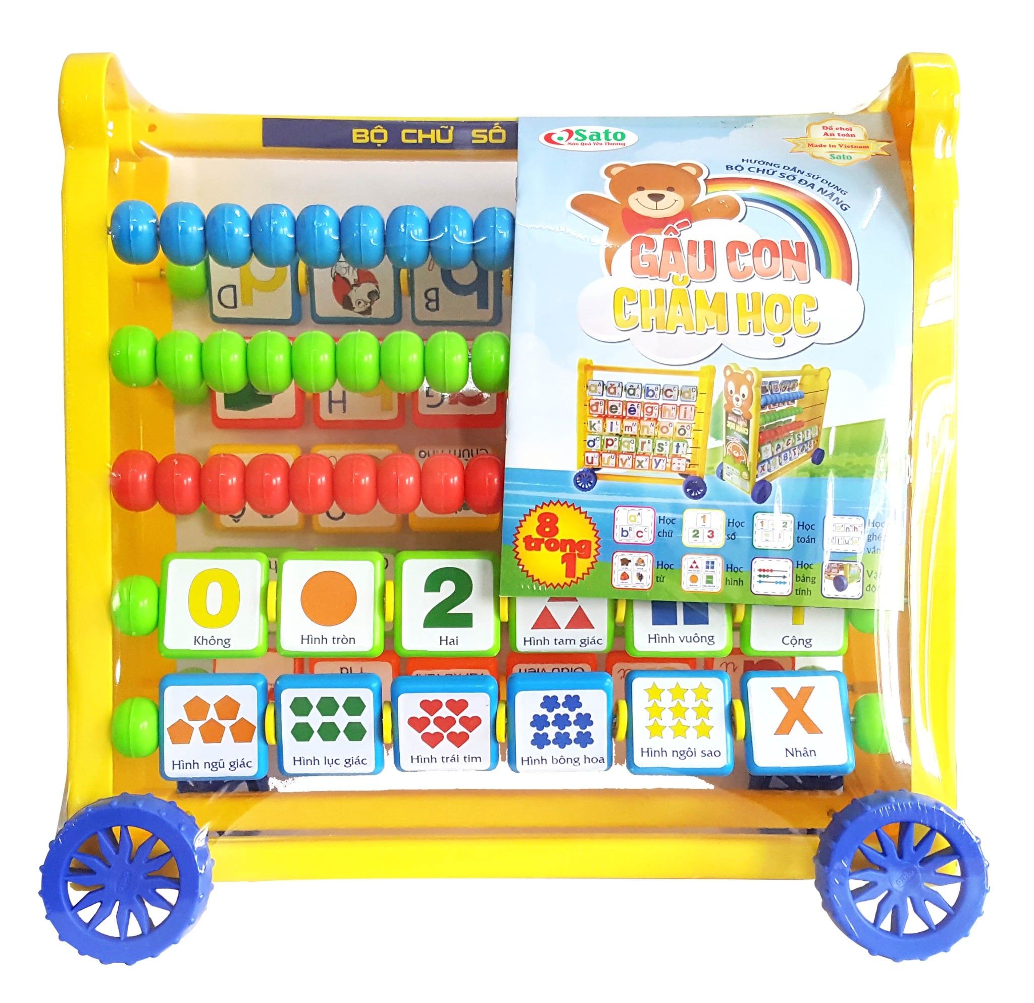  Bảng Đa Năng Gấu Con Chăm Học – Sato 98 