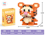  Lắp Ráp Mini Block Nhân Vật Hoạt Hình & Thú Cưng 