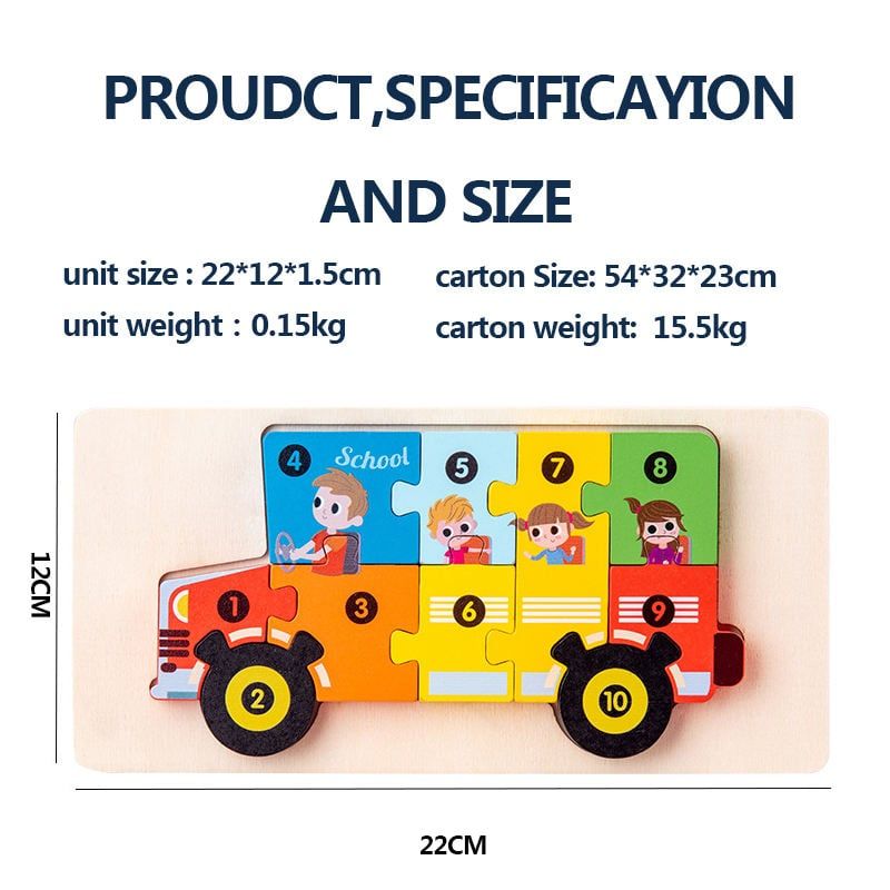  Ghép Hình Phương tiện giao thông Theo Số - Phát Triển Tư Duy Logic Cho Bé 