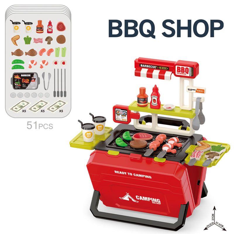  Bộ đồ chơi vali nướng BBQ 51 chi tiết 