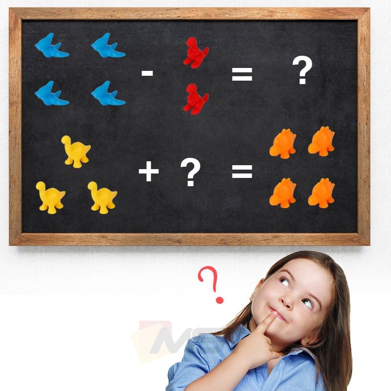  Trò chơi phân loại và gắp thú chuẩn Montessori Preschool 