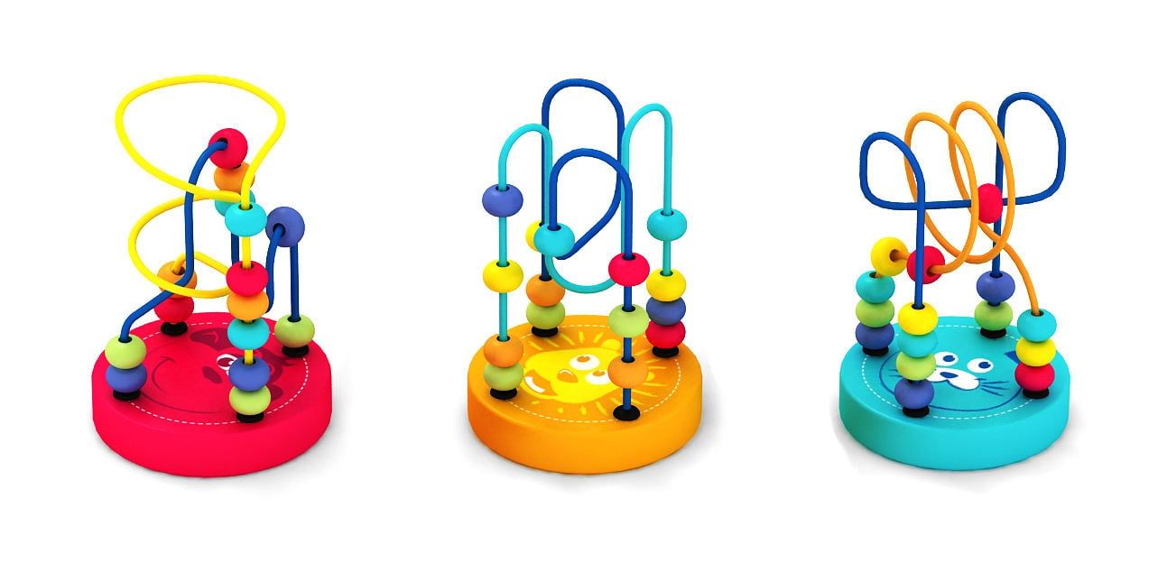  Đồ Chơi Luồn Hạt Rèn Luyện Kỹ Năng và tư duy cho bé 3+ 