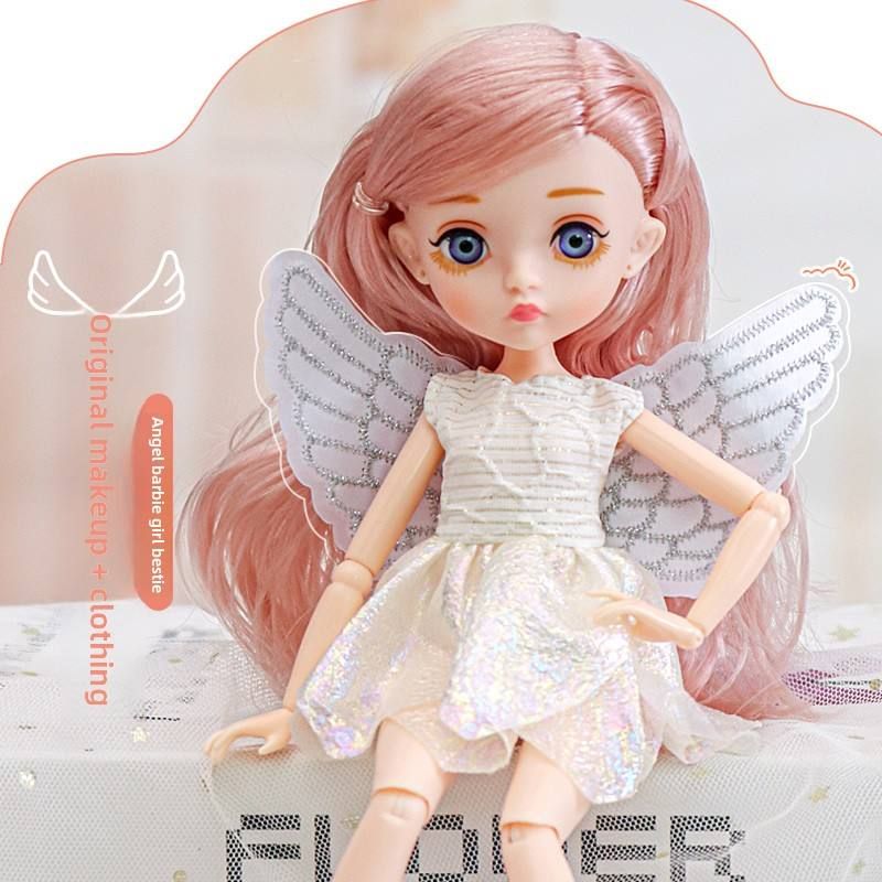  Búp Bê Thiên Thần Angel Girl 30cm Có Cánh, phụ kiện cây quyền trượng 
