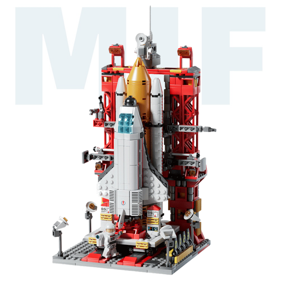  Hộp LEGO Lắp Ráp Tàu Không Gian & Phi Hành Gia – 512 Mảnh 44cm 