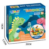  LEGO Lắp Ráp Đường Bi Khủng Long Cho Bé 