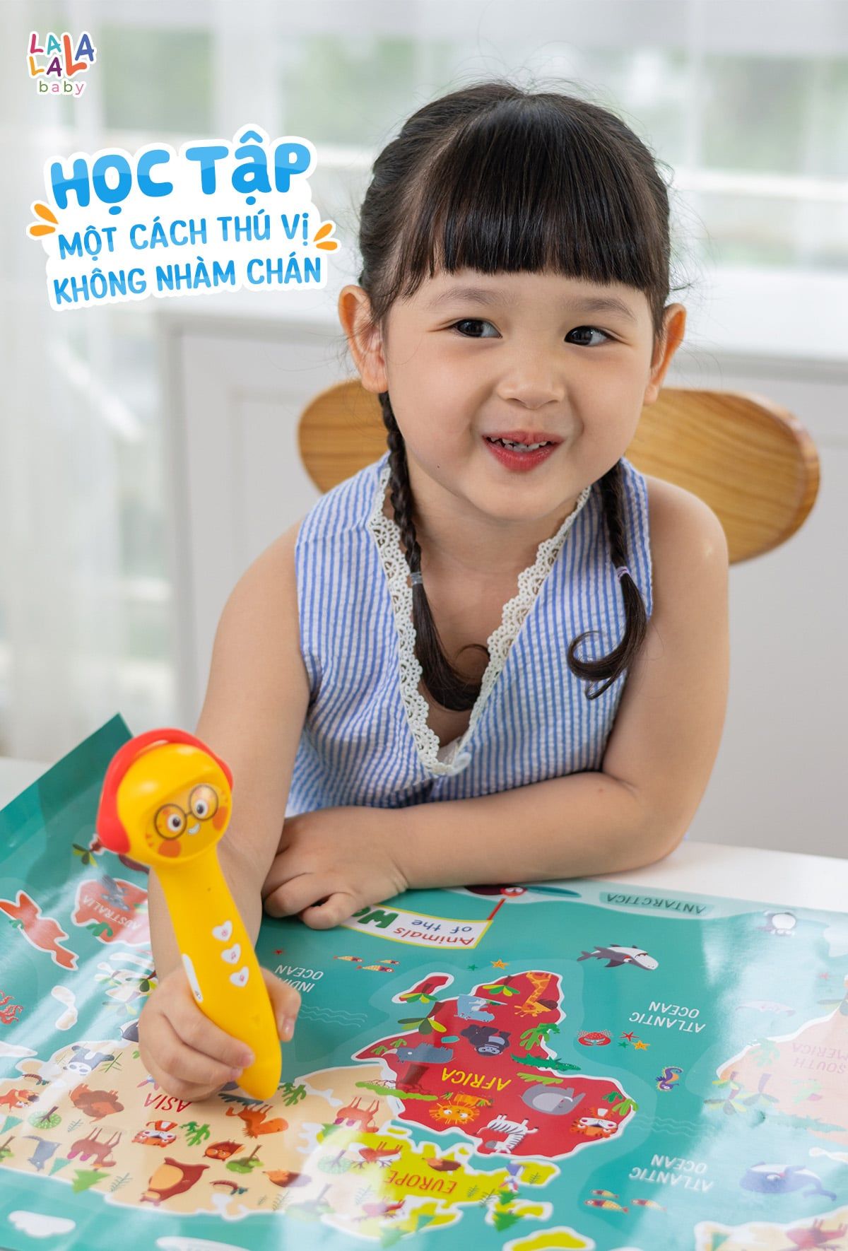  Bút chấm đọc song ngữ Lala Magic Pen - Đột phá trong học tập 