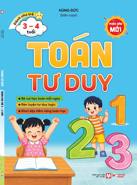  Sách Toán Tư Duy Cho Trẻ 3–6 Tuổi Phát Triển & Rèn Luyện Tư Duy Logic 