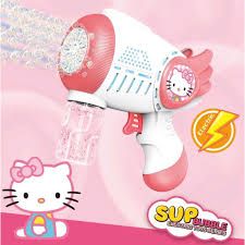  Súng bong bóng hoạt hình dễ thương chạy bằng pin 