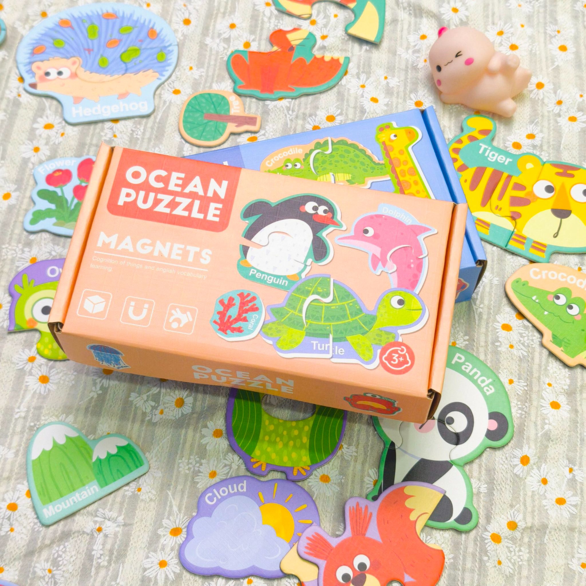  Bộ ghép nam châm chủ đề OCEAN PUZZLE 