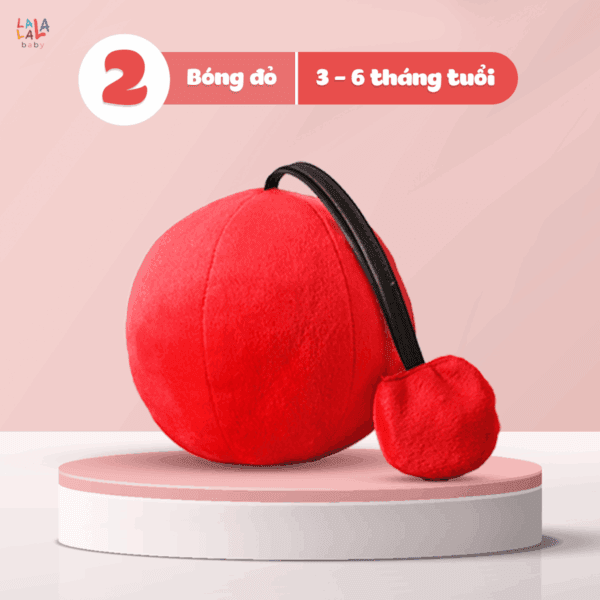 Look, look! Ball – Bóng vải Montessori kích thích thị giác cho bé 0-1 tuổi 