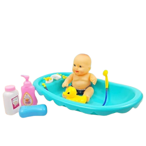  Đồ chơi bồn tắm bé nhập vai chăm sóc búp bê HT7604 
