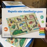  Trò chơi Mê cung từ tính magnetic color classification game 