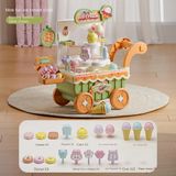  Xe Đẩy Kẹo Kem 37 chi tiết cho bé gái, có đèn, nhạc 