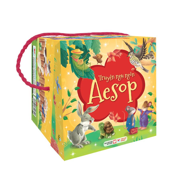  Bộ Hộp Truyện Ngụ Ngôn Aesop - Sách Thiếu Nhi - Gieo Mầm Nhân Cách 