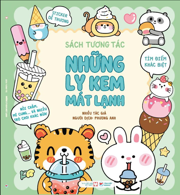  Sách Những Ly Kem Mát Lạnh - Phát Triển Đa Giác Quan 