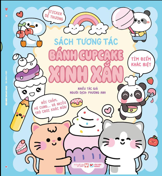  Sách  Bánh Cupcake Xinh Xắn - Phát Triển Đa Giác Quan 